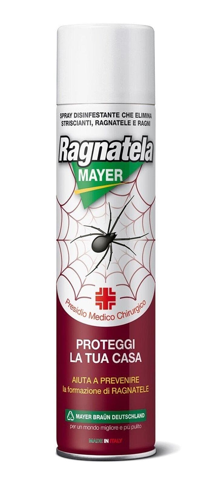 INSETTICIDA ELIMINA RAGNI STRISCIANTI TELE RAGNATELA MAYER ML.400 DF 6135078 in prodotto EuroStore07 - Alatri, commercioVirtuoso.it