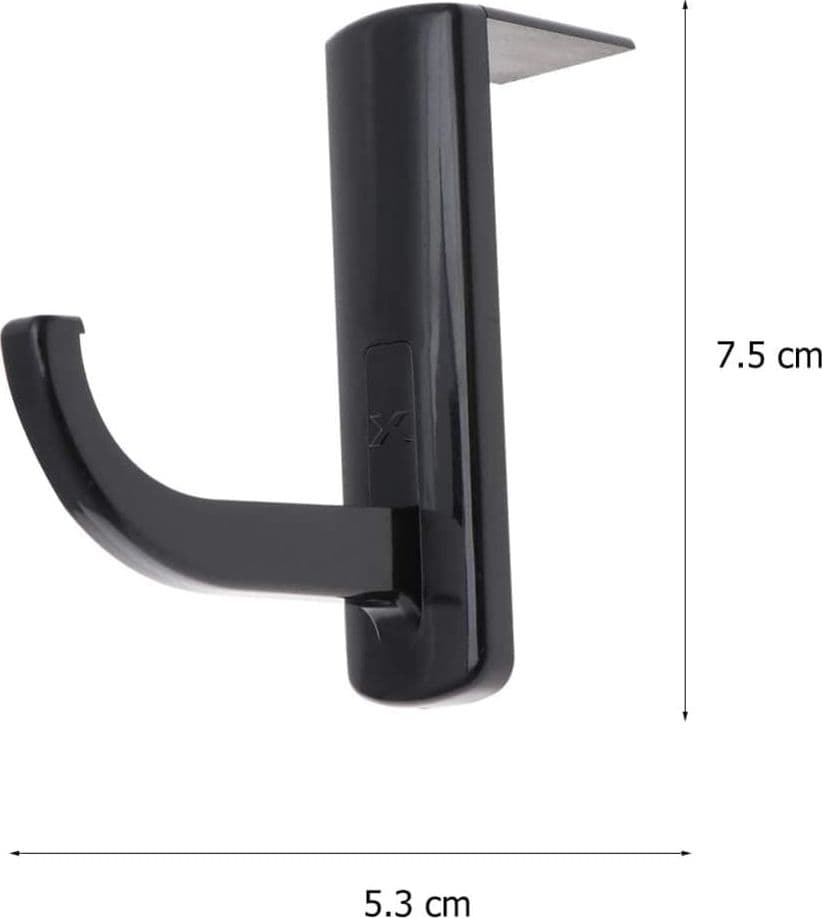 Supporto Cuffie Adesivo Universale per Monitor e Scrivania Nero (2 Pezzi) in Porta cartucce Scontolo.net - Potenza, commercioVirtuoso.it
