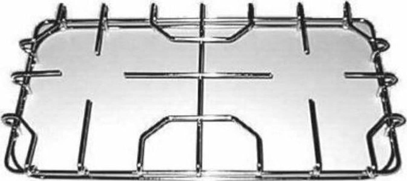 STAR GRIGLIA PER CUCINA A GAS COLORE INOX 2 FUOCHI CM 34 X 22,5 F 5514 in prodotto EuroStore07 - Alatri, commercioVirtuoso.it