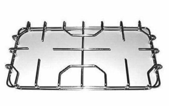 STAR GRIGLIA PER CUCINA A GAS COLORE INOX 2 FUOCHI CM 34 X 22,5 F 5514 in prodotto EuroStore07 - Alatri, commercioVirtuoso.it