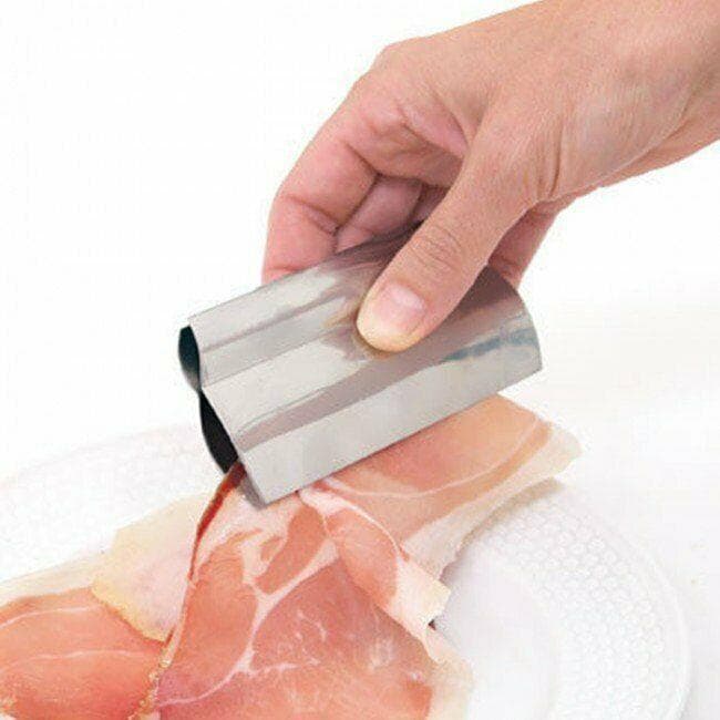 PINZA MOLLA AFFETTATI AFFETTARE SALUMIERE CM 10 X 5 Inox DF 790118 CA 200 in prodotto EuroStore07 - Alatri, commercioVirtuoso.it
