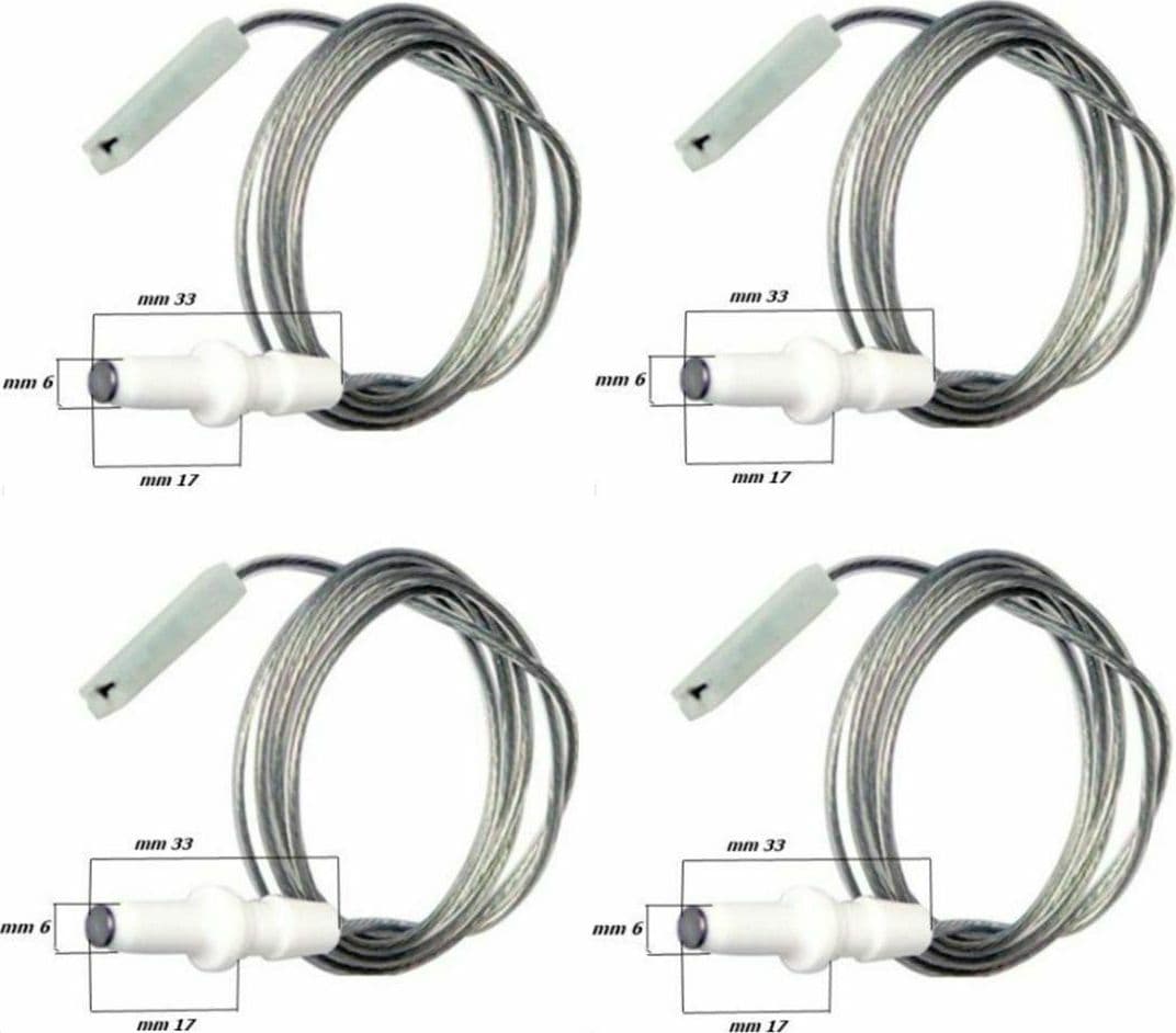 4 PZ CANDELETTA ACCENSIONE PIEZO ADATTA FRANKE CUCINA A GAS H 1523 1980290 13.2 in prodotto EuroStore07 - Alatri, commercioVirtuoso.it