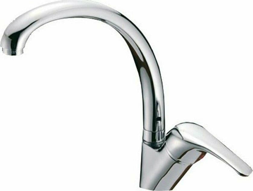 RUBINETTO MISCELATORE INOX MONO COMANDO CROLLA 1420 CR -- FER 138574 in prodotto EuroStore07 - Alatri, commercioVirtuoso.it