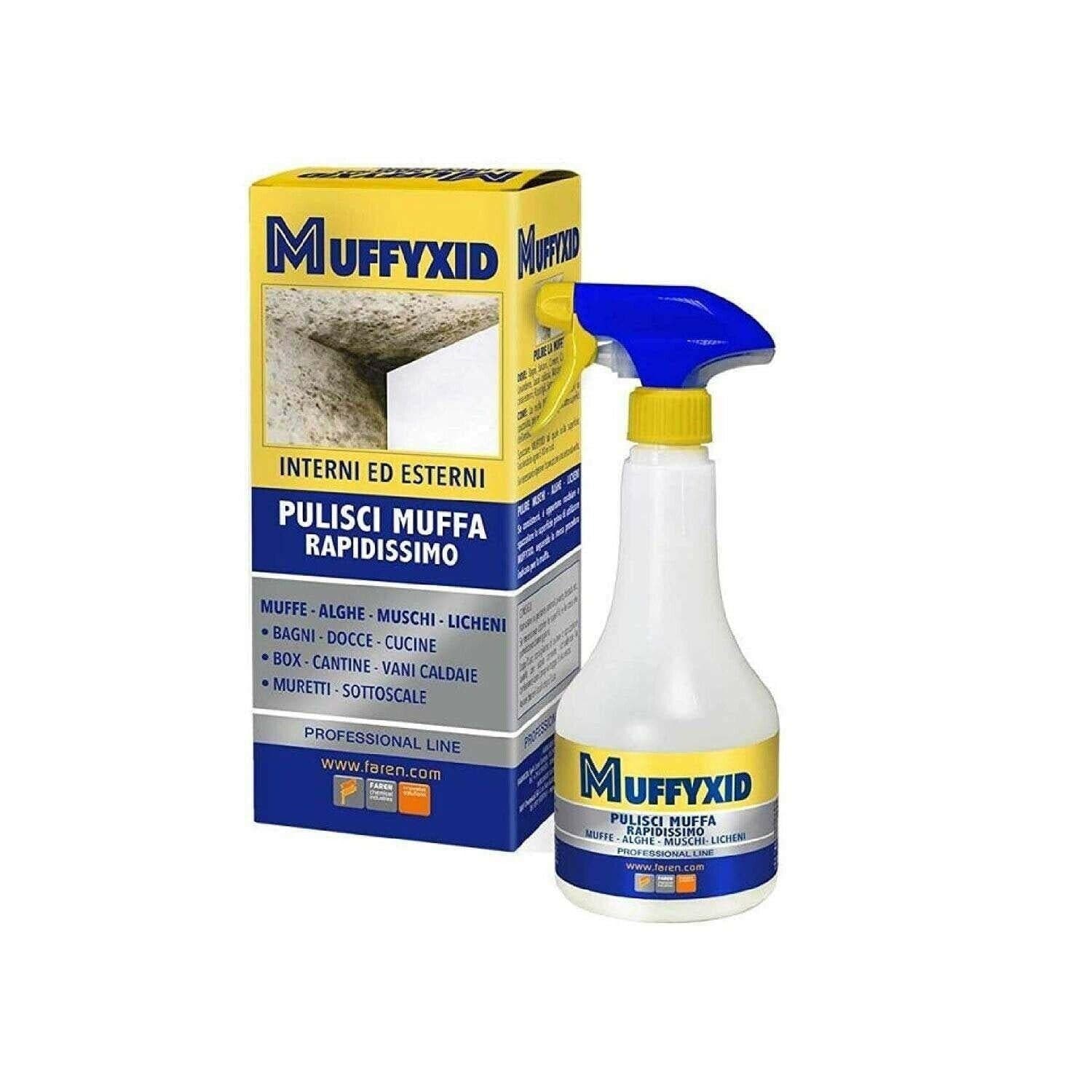 Faren Muffyxid Anti Muffa Alghe Muschi Sanitari Professionale -pz 12 - Df 900980 in prodotto EuroStore07 - Alatri, commercioVirtuoso.it