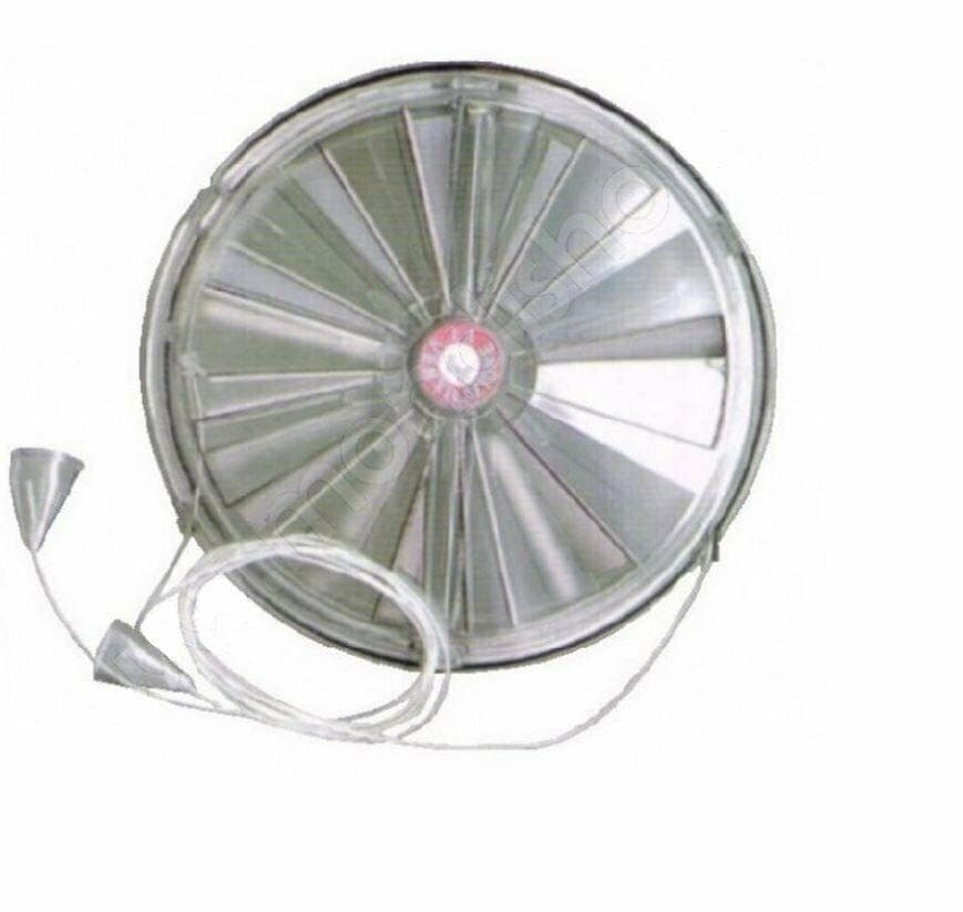 ASPIRATORE CON VENTOLA NO ELETTRICO PER FINESTRA DIAM 200 CM FER 58575 in prodotto EuroStore07 - Alatri, commercioVirtuoso.it
