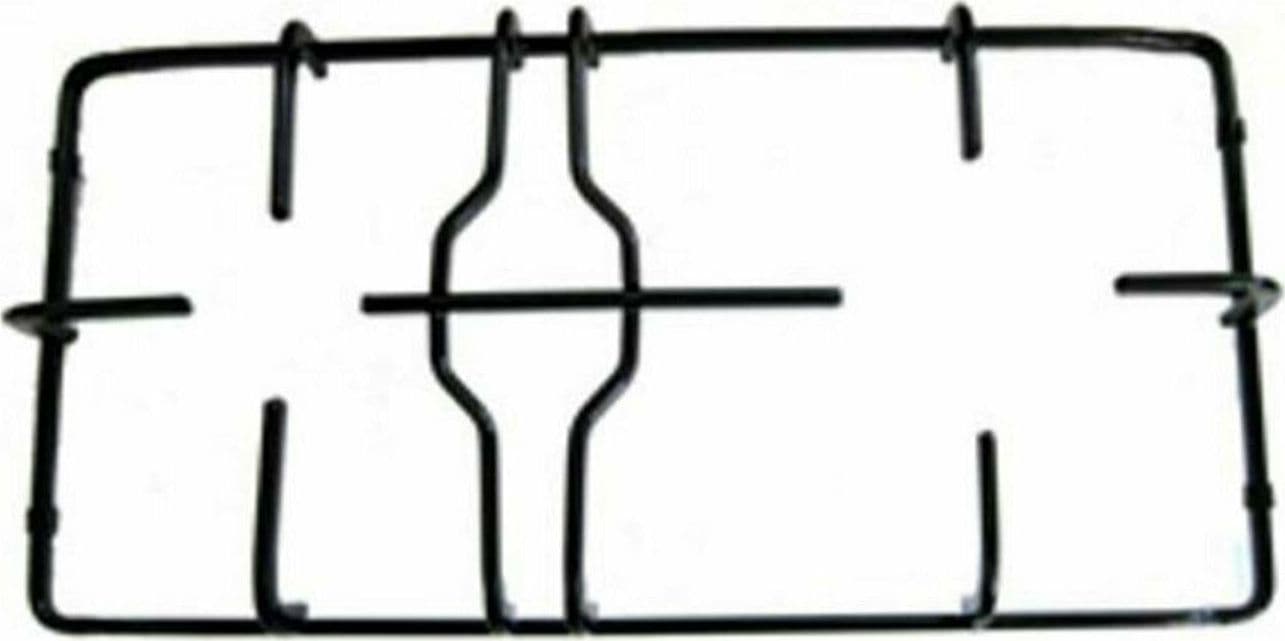 GRIGLIA CENTRALE NERA PER CUCINA GAS ADATTA A FRANKE 39 x 19 P 1567 in prodotto EuroStore07 - Alatri, commercioVirtuoso.it