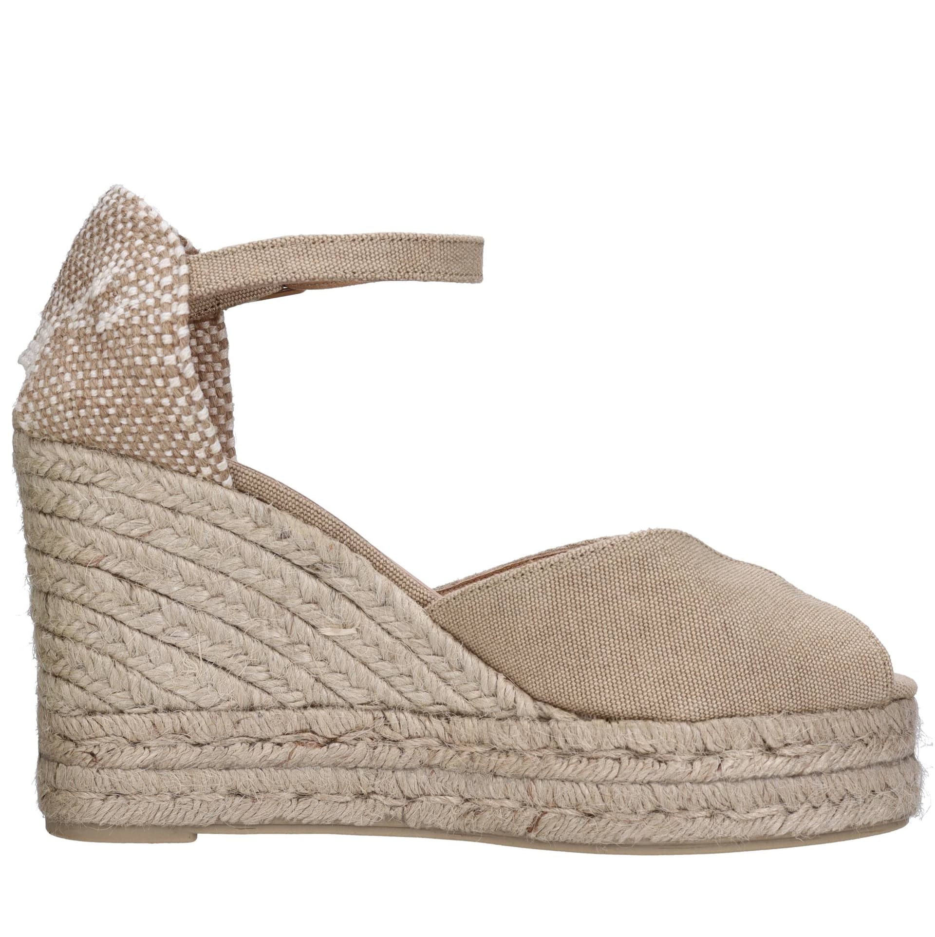 Castaner Scarpe con Tacco Beige da donna in Scarpe col tacco Drestige - Casamassima, commercioVirtuoso.it