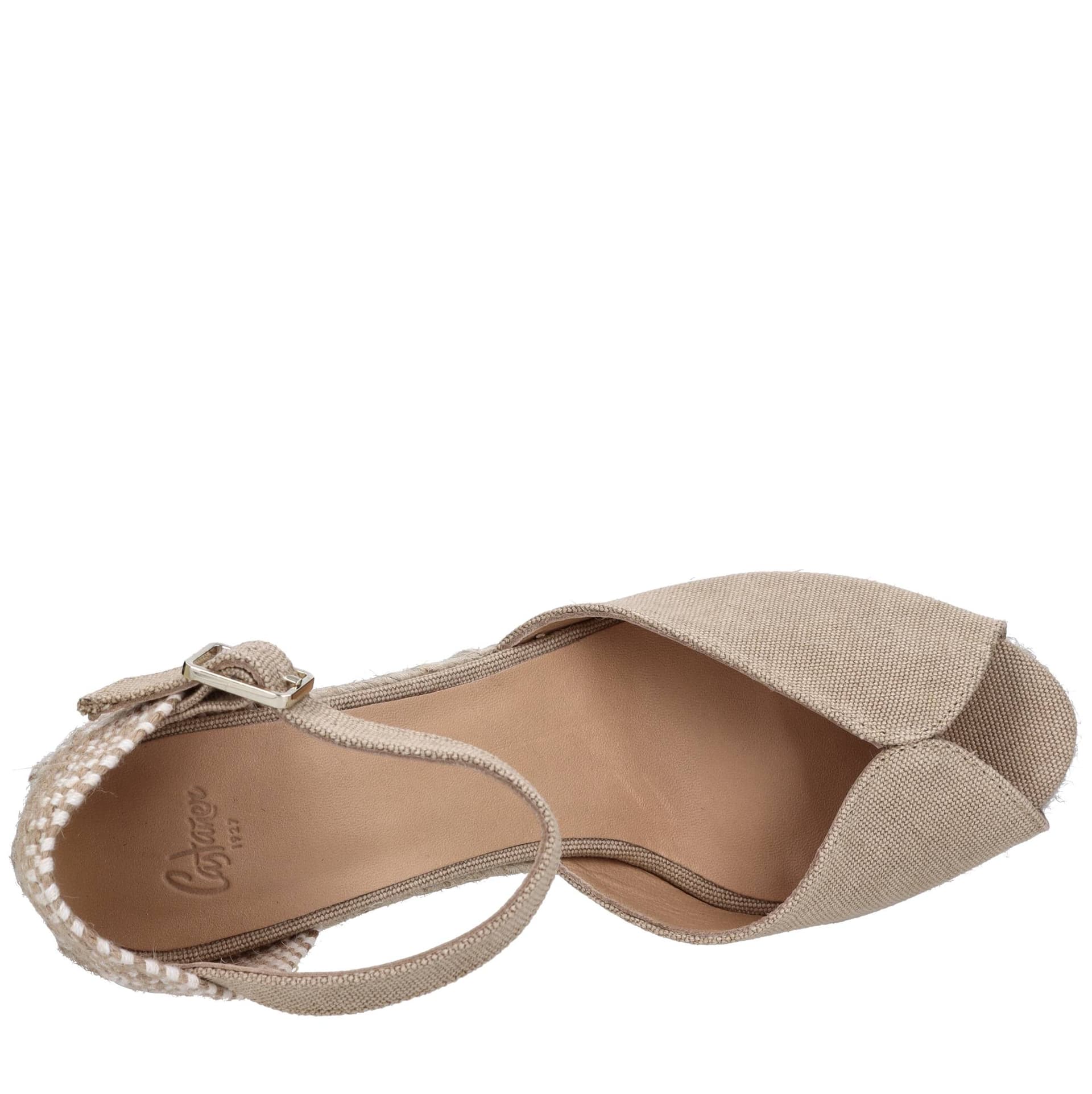 Castaner Scarpe con Tacco Beige da donna in Scarpe col tacco Drestige - Casamassima, commercioVirtuoso.it