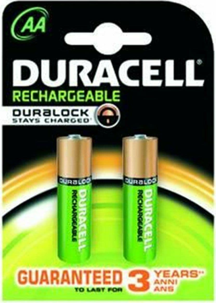 BATTERIA BATTERIE STILO RICARICABILI-2PZ - 1,2 V 1300 mAh DURACELL FERR 251761 in prodotto EuroStore07 - Alatri, commercioVirtuoso.it