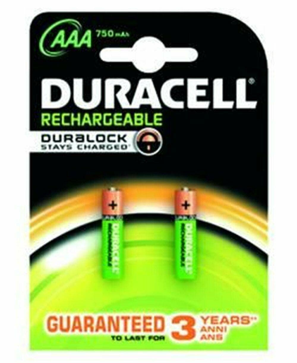 Duracell Batteria 2 Batterie Ministilo Aaa Ricaricabili 1,2 V 750 Mah Fer 99523 in prodotto EuroStore07 - Alatri, commercioVirtuoso.it