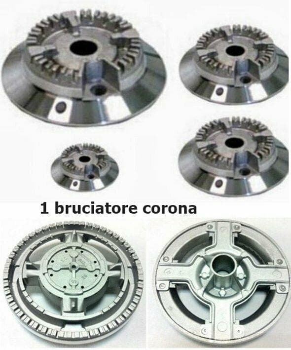 BRUCIATORI PER CUCINA A GAS ADATTI FRANKE FOSTER 2 MEDI + CORONA B 3617 B 0242 in prodotto EuroStore07 - Alatri, commercioVirtuoso.it