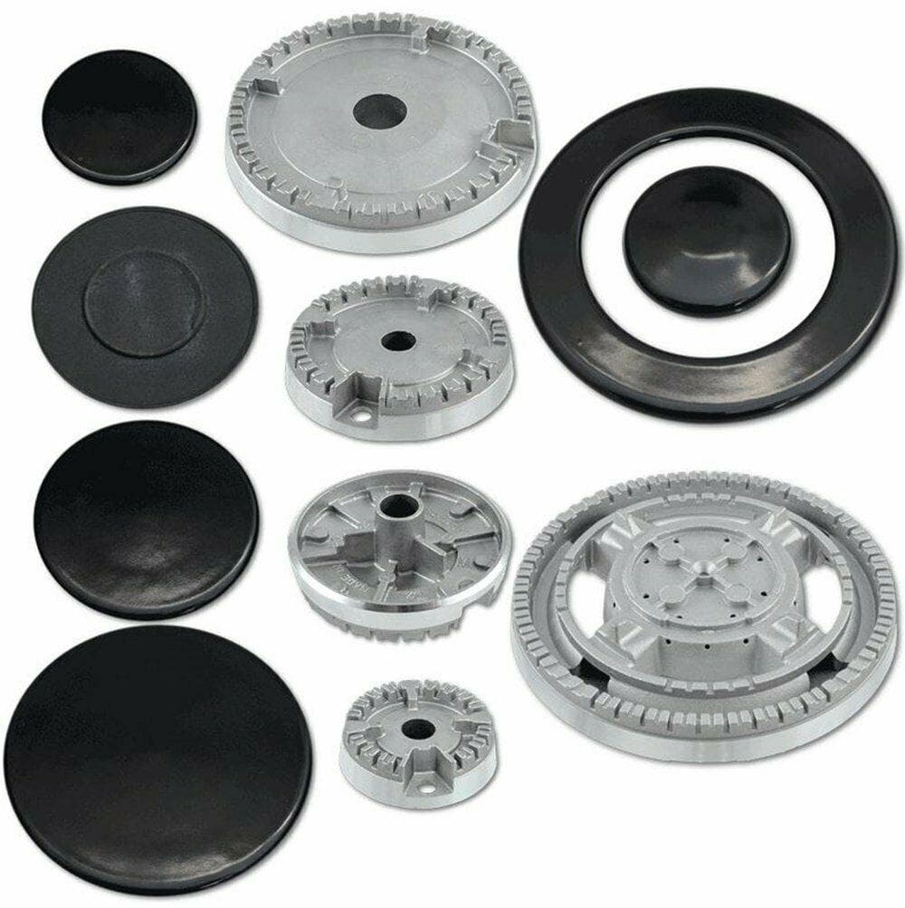 BOSCH SPARTIFIAMMA SMALTATI NERI LUCIDI BRUCIATORI CORONA KIT B 3219 + B 0239 in prodotto EuroStore07 - Alatri, commercioVirtuoso.it