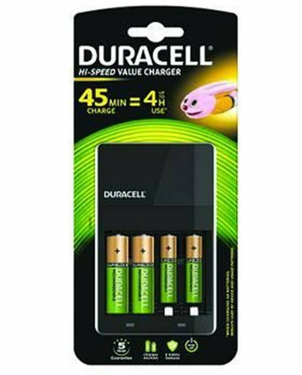 Caricabatterie Cef14 Duracell Per 2 Stilo + 2 Ministilo Gia Comprese Ferr 129510 in prodotto EuroStore07 - Alatri, commercioVirtuoso.it