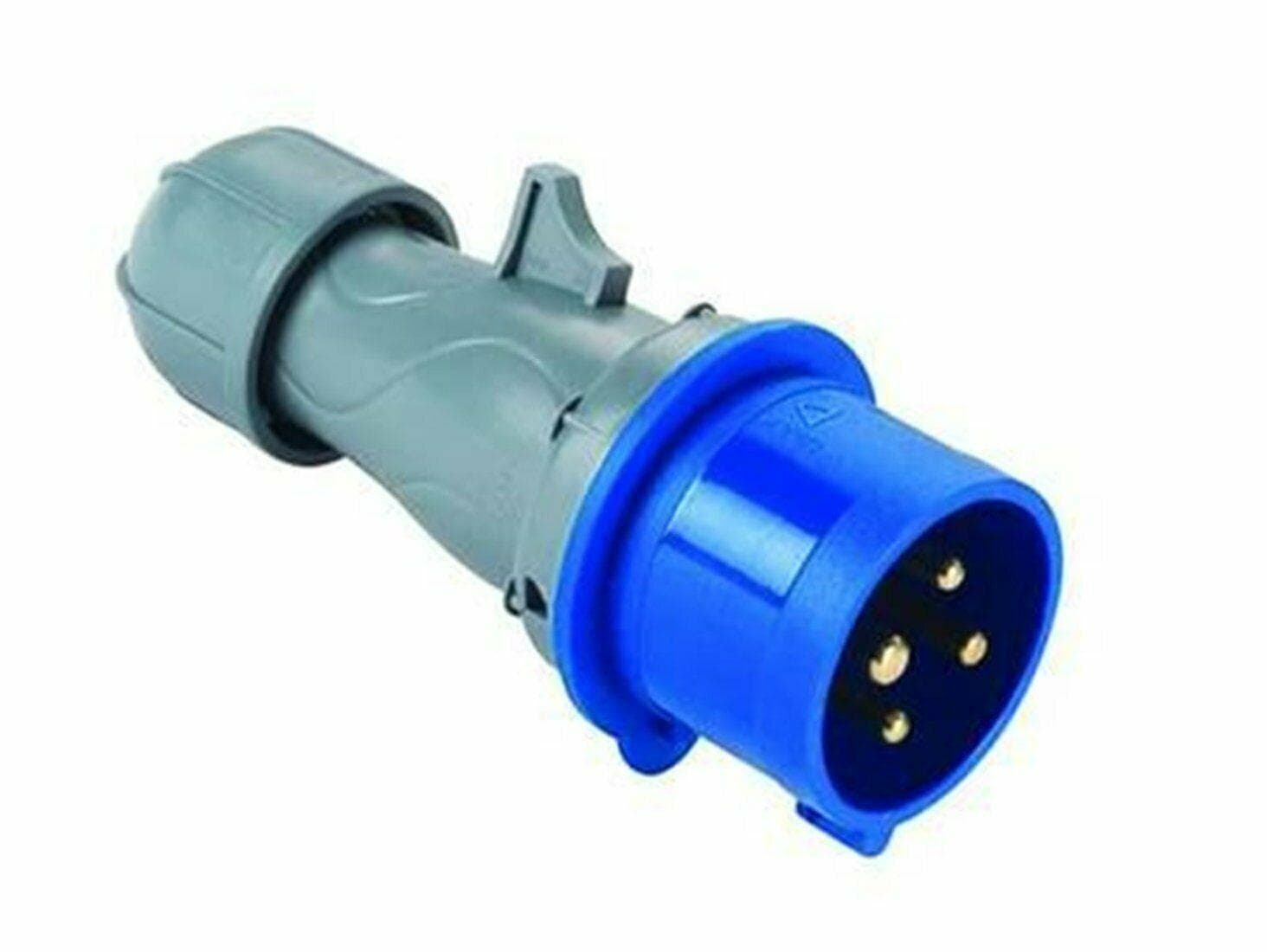 SPINA INDUSTRIALE VOLANTE BLU 3 POLI + TERRA 16 a 220 VOLT CEE IP44 FER 100878 in prodotto EuroStore07 - Alatri, commercioVirtuoso.it