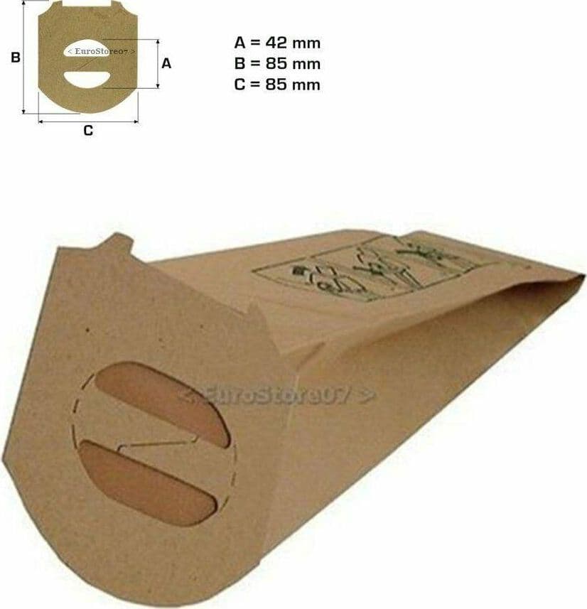 8 SACCHETTI ASPIRAPOLVERE ROWENTA SLIM LINE RH 600 / 601 610 MADE IN ITALY RW16 in prodotto EuroStore07 - Alatri, commercioVirtuoso.it