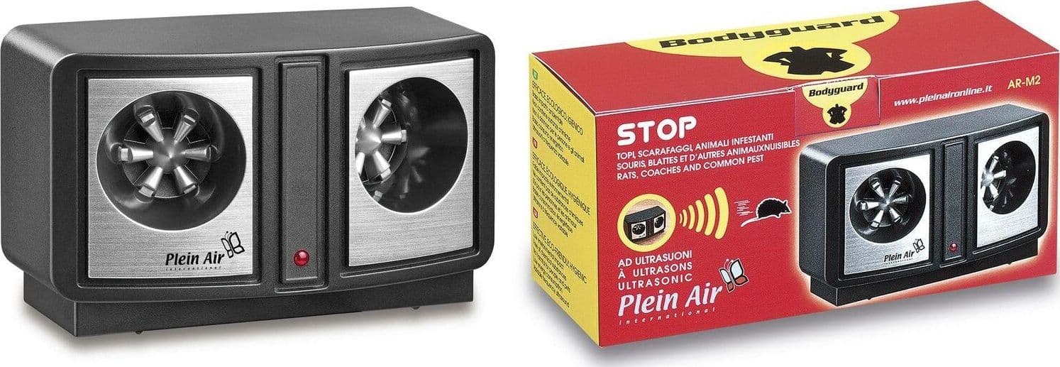 Dissuasore Doppio Ad Ultrasuoni Frequenza Variabile Elettrico 20 Mq Ferr 342971 in prodotto EuroStore07 - Alatri, commercioVirtuoso.it
