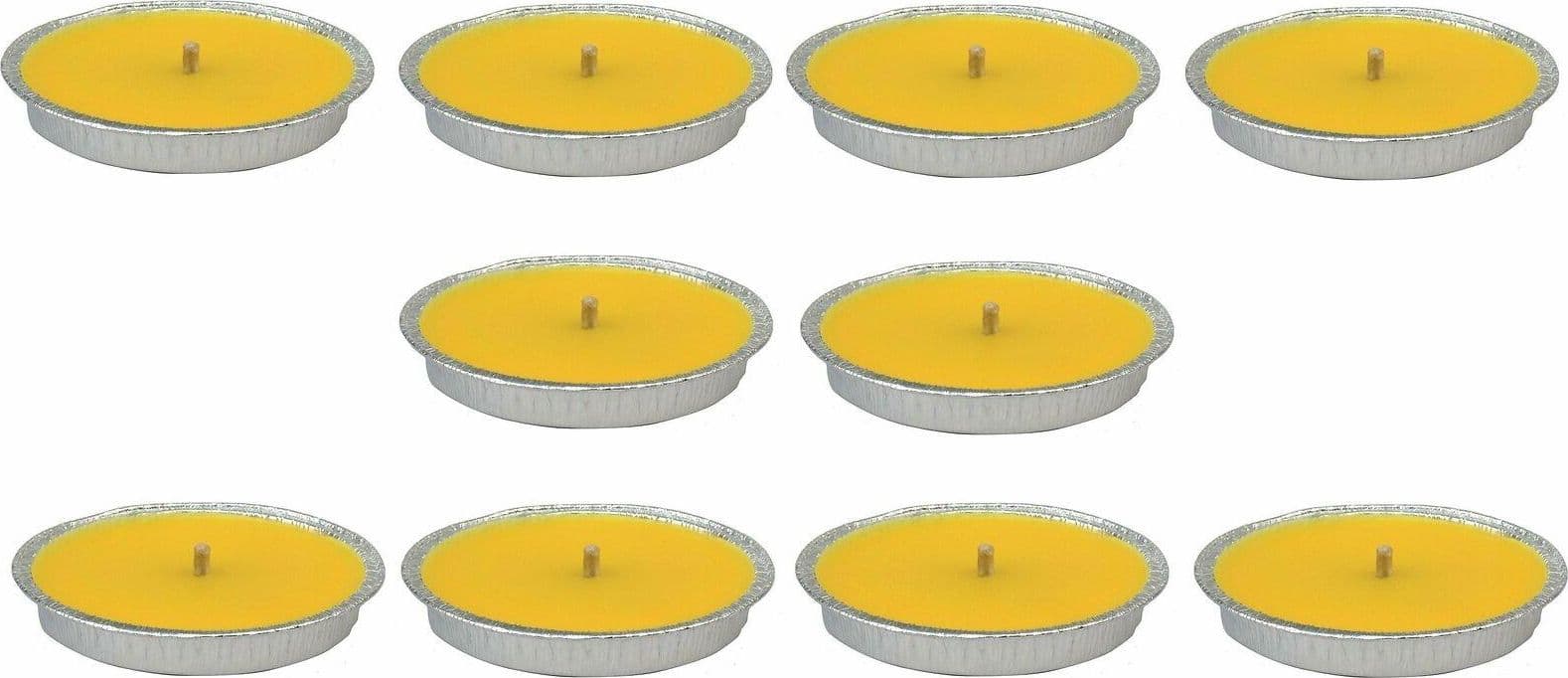 10 FIACCOLA ø cm.11x2h CANDELA ROMANA CITRONELLA ALLUMINIO NO ZANZARA FER 239653 in prodotto EuroStore07 - Alatri, commercioVirtuoso.it