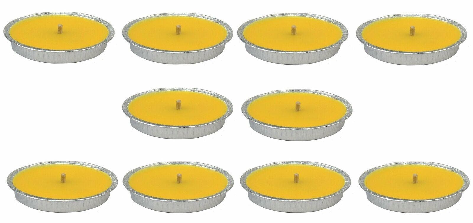 10 FIACCOLA ø cm.11x2h CANDELA ROMANA CITRONELLA ALLUMINIO NO ZANZARA FER 239653 in prodotto EuroStore07 - Alatri, commercioVirtuoso.it