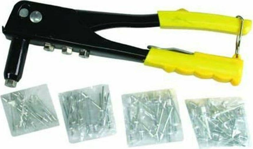 Rivettatrice Con 4 Testine + 20 Rivetti Misti In Omaggio 4 Misure in prodotto EuroStore07 - Alatri, commercioVirtuoso.it