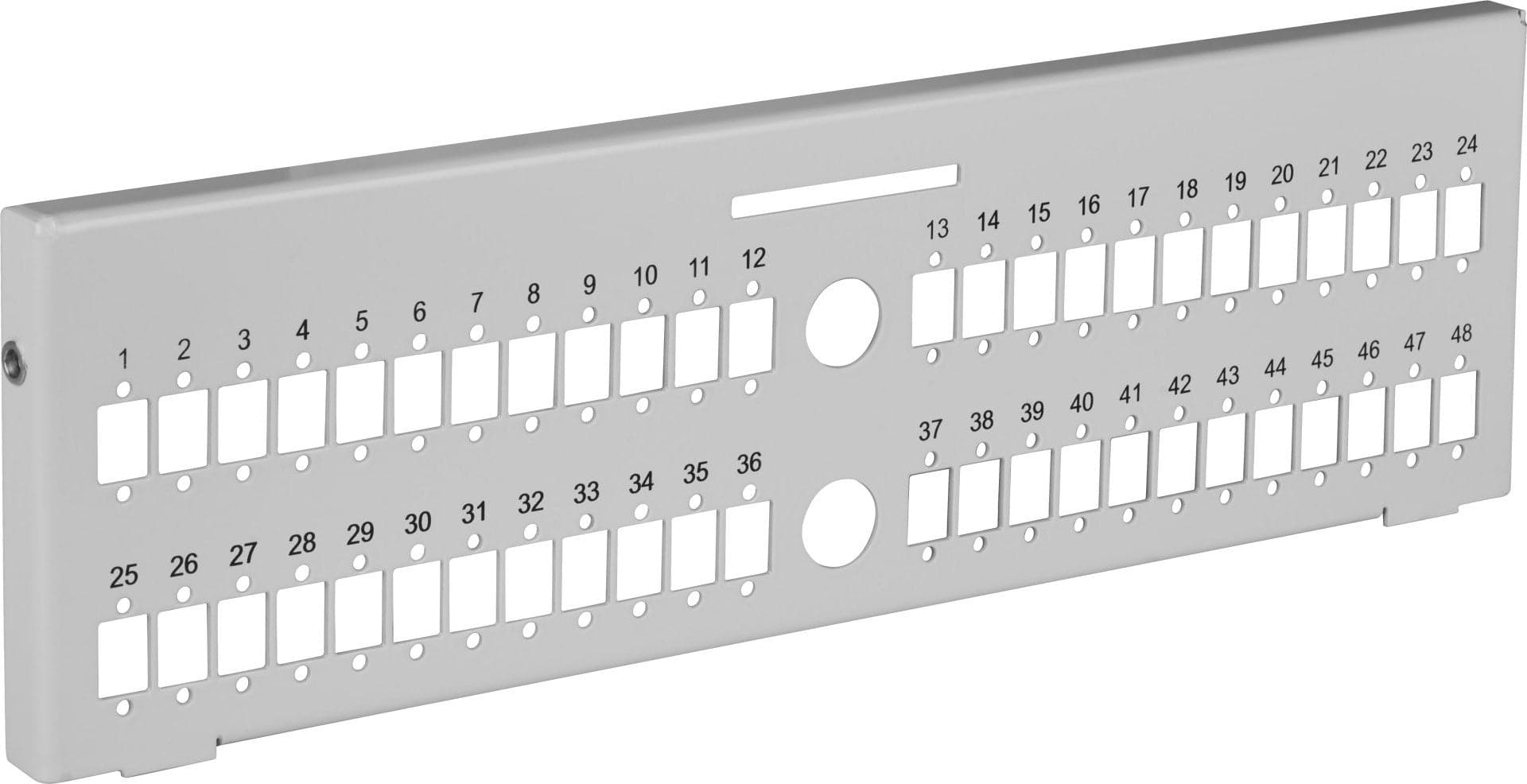 Pannello di Distribuzione Fibra Ottica 48 SC-Simplex per Box a Muro I-CASE FO-MWD2