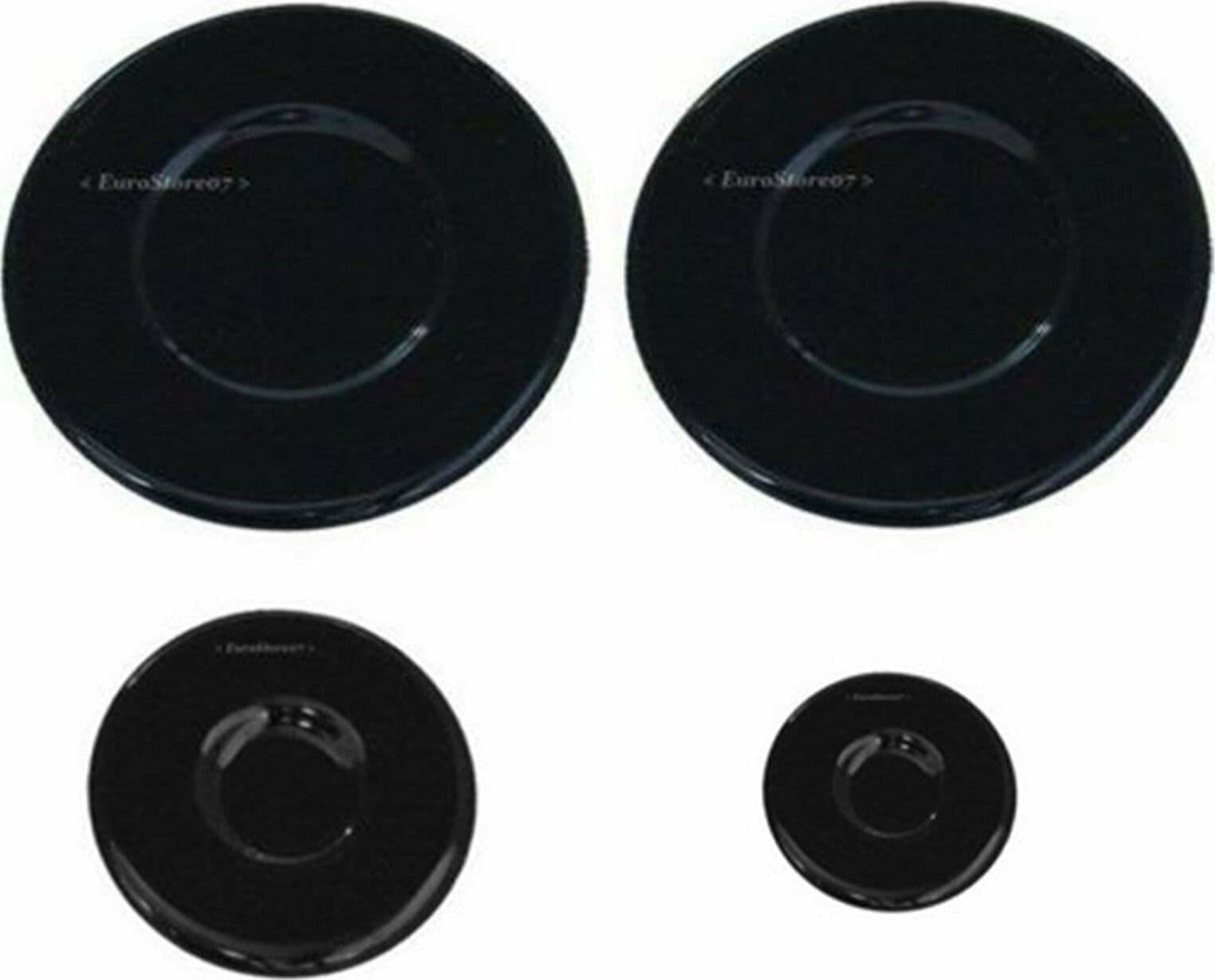 SPARTIFIAMMA PIATTINI 2 GRANDI CUCNA GAS ADATTI BOMPANI 4 PZ SMALTAT NERI S 0429 in prodotto EuroStore07 - Alatri, commercioVirtuoso.it
