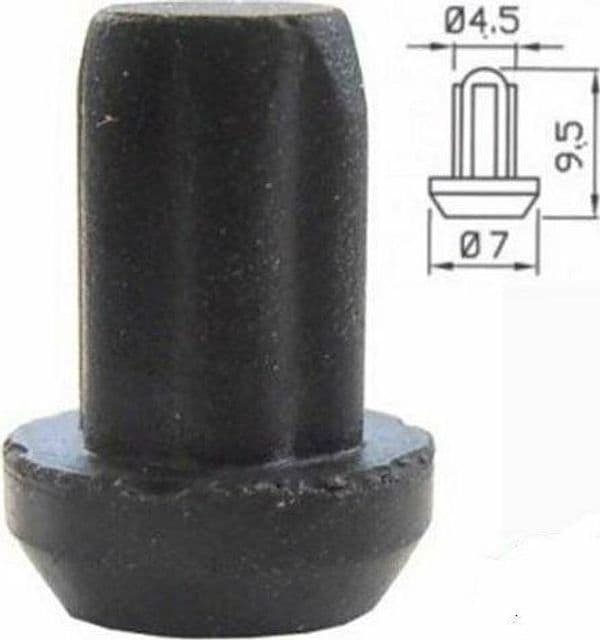STAR ARISTON INDESIT GOMMINO ANTIGRAFFIO PER GRIGLIA CUCINA GAS 4 PZ P0015 in prodotto EuroStore07 - Alatri, commercioVirtuoso.it