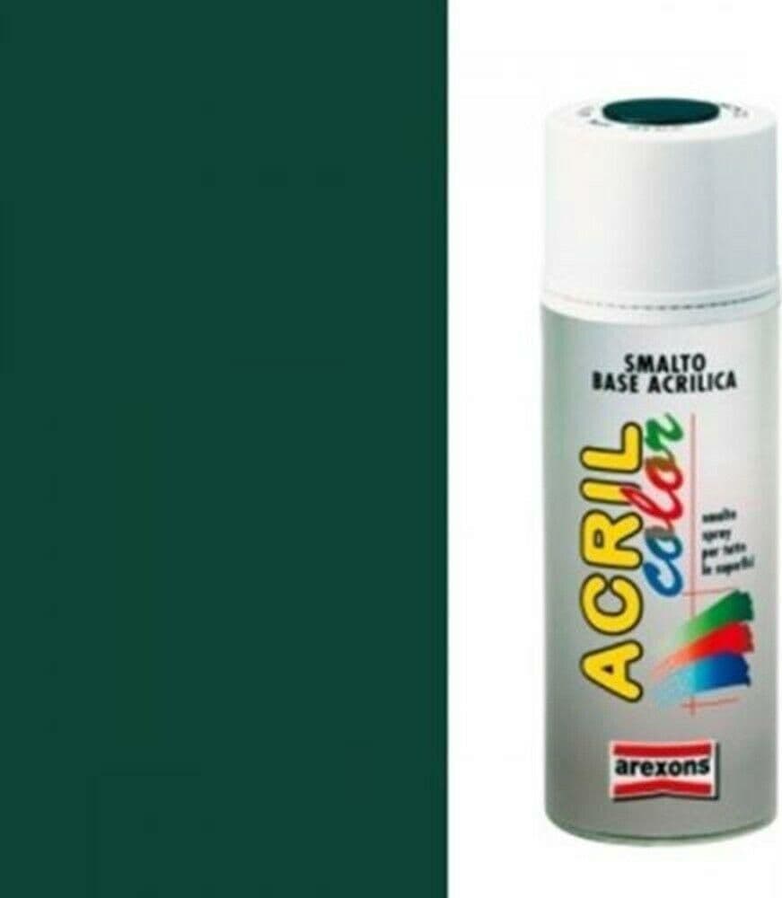 Vernice Spray Arexons Colore Verde Muschio Ral 6005 400 Ml -PZ 6 Ferr 104005 in prodotto EuroStore07 - Alatri, commercioVirtuoso.it