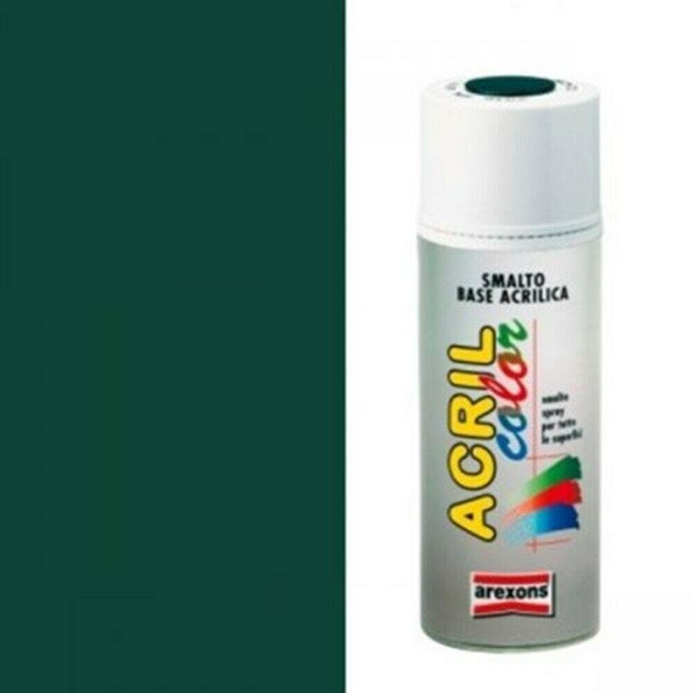 Vernice Spray Arexons Colore Verde Muschio Ral 6005 400 Ml -PZ 6 Ferr 104005 in prodotto EuroStore07 - Alatri, commercioVirtuoso.it