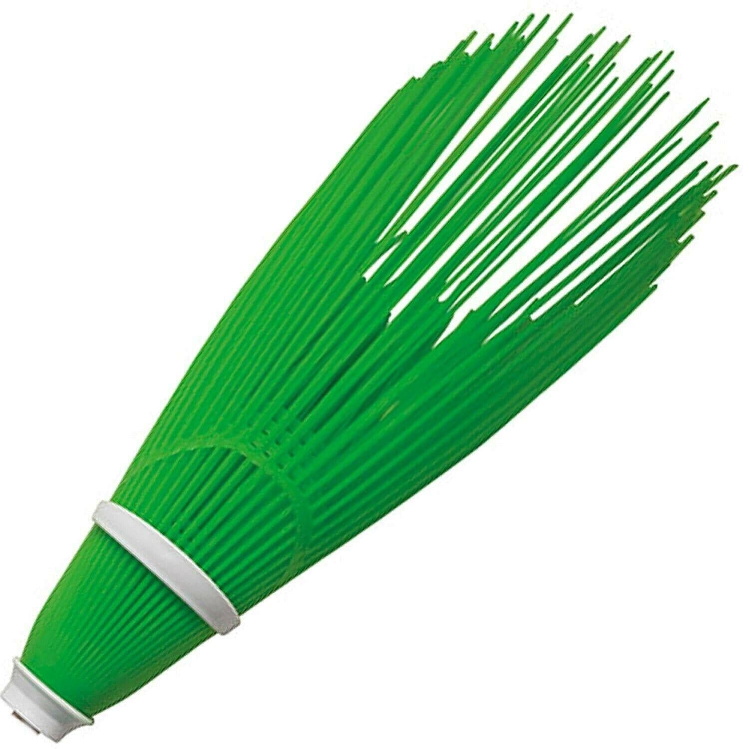 SCOPA NETTURBINO PLASTICA NO MANICO FILI VERDI INCLINATI DIAM. 25 MM FER 114301 in prodotto EuroStore07 - Alatri, commercioVirtuoso.it