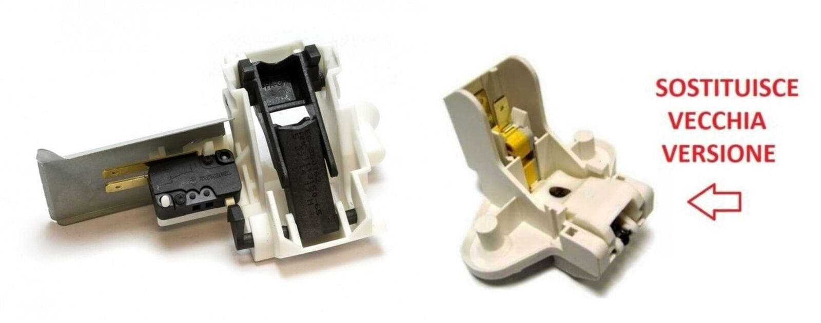 CHIUSURA CRICCOTTO SPORTELLO LAVASTOVIGLIE REX ELECTROLUX ZANUS 1113150518 LV96 in prodotto EuroStore07 - Alatri, commercioVirtuoso.it