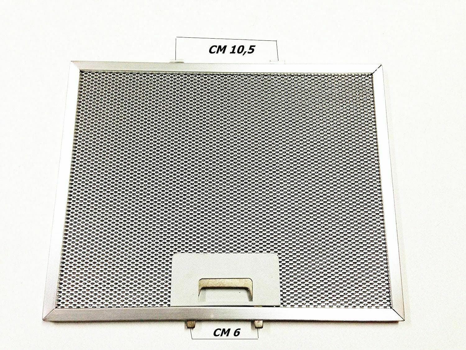 FILTRO CAPPA ALLUMINIO 27,8 X 21,8 x 8 mm CUCINA A GAS F 205 in prodotto EuroStore07 - Alatri, commercioVirtuoso.it