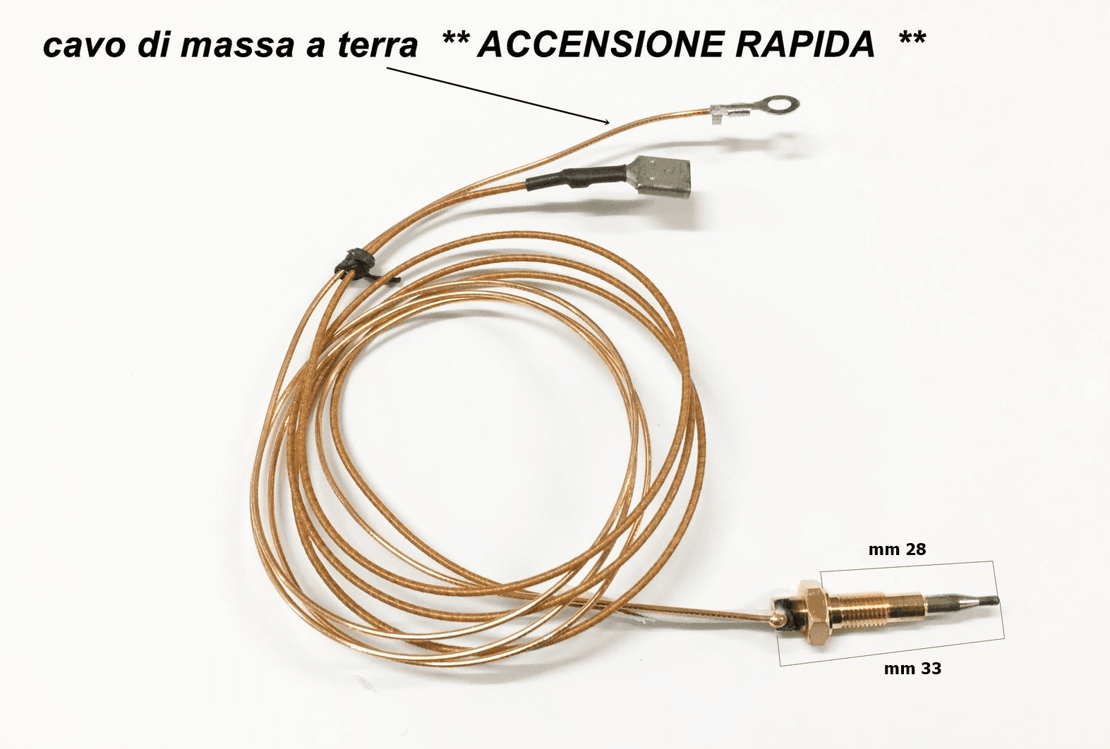 Termocoppia Cucina Gas Mm 33 Ariston Indesit Star Smeg Lofra Nardi H 4775 Tc 37 in prodotto EuroStore07 - Alatri, commercioVirtuoso.it