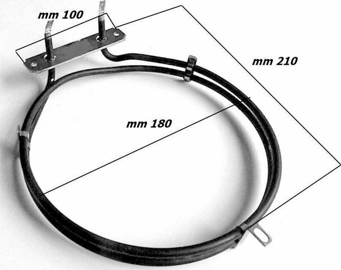 RESISTENZA BAUKNECHT / UNIVERSALE ROTONDA FORNO VENTILATO 2050 W NO ORIG. RS 99 in prodotto EuroStore07 - Alatri, commercioVirtuoso.it