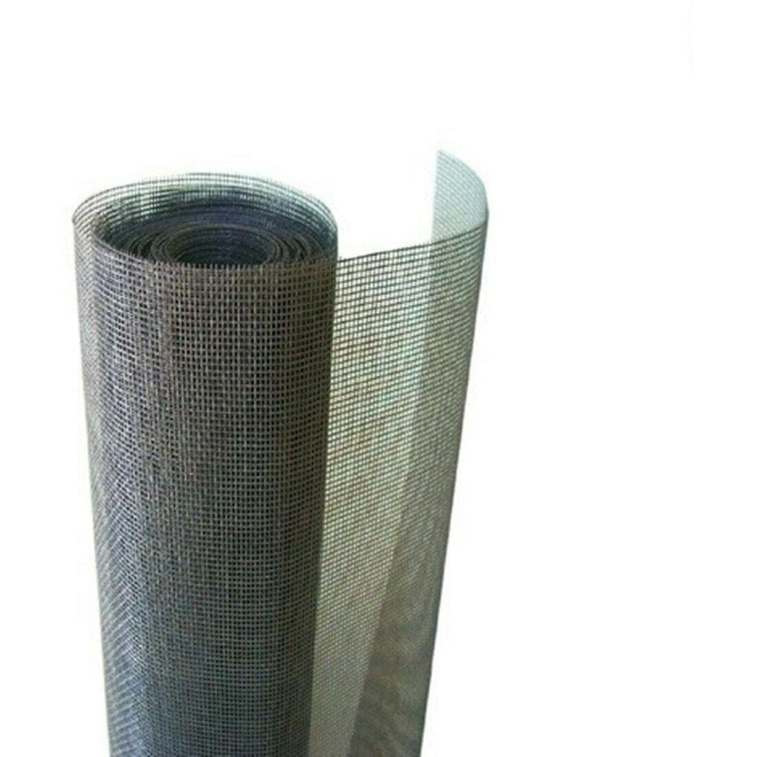 ZANZARIERA IN FIBRA DI ALLUMINIO ALTA CM 120 30 MT NO INSETTI GRIGIO FER 125291 in prodotto EuroStore07 - Alatri, commercioVirtuoso.it