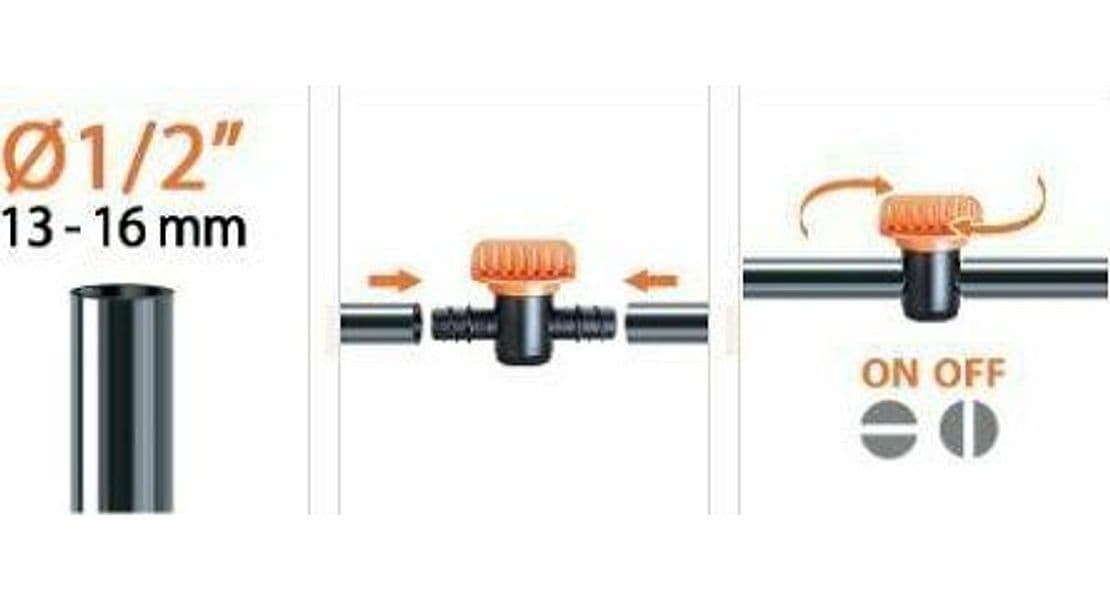 CLABER 91280 RUBINETTO PER TUBO COLLETTORE 1/2' GIARDINO IRRIGAZIONE in prodotto EuroStore07 - Alatri, commercioVirtuoso.it