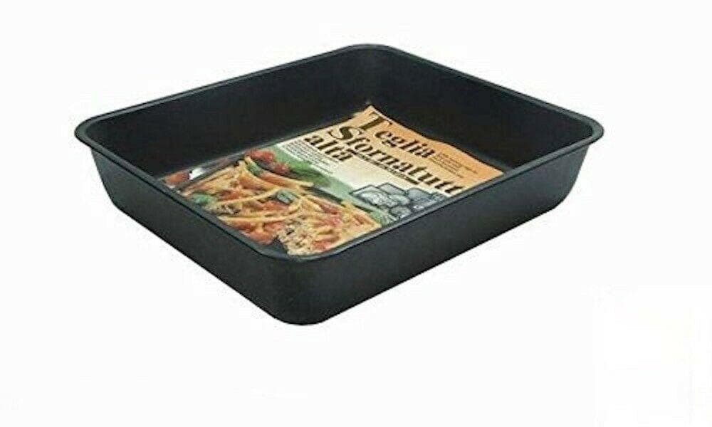 TEGLIA SFORNATUTTO TESTO FORNO STUFA CM 29 X 25 X 6 ANTIADERENTE PRA 416101 in prodotto EuroStore07 - Alatri, commercioVirtuoso.it