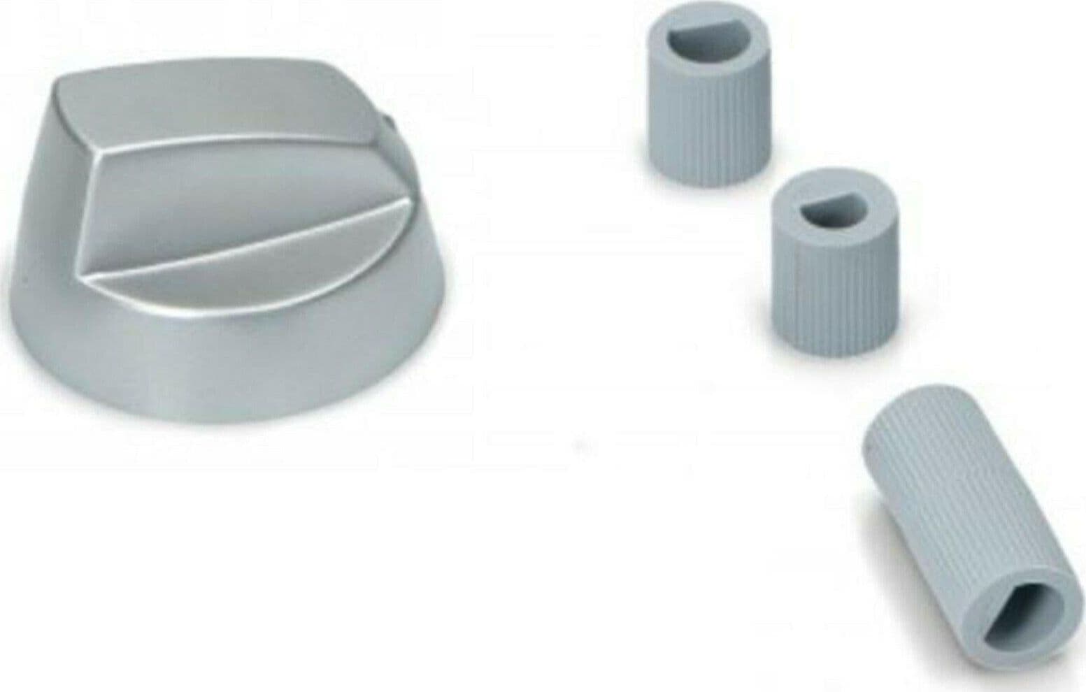 MANOPOLA PER CUCINA A GAS UNIVERSALE SILVER PASSO 6 -7 - 8 MM 1 PEZZO in prodotto EuroStore07 - Alatri, commercioVirtuoso.it