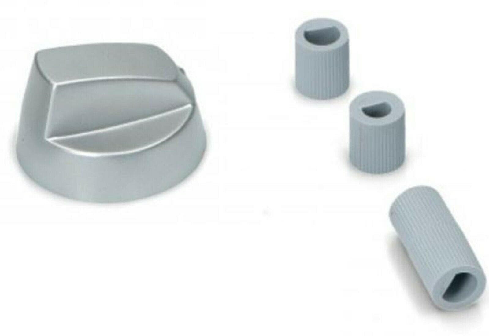 MANOPOLA PER CUCINA A GAS UNIVERSALE SILVER PASSO 6 -7 - 8 MM 1 PEZZO in prodotto EuroStore07 - Alatri, commercioVirtuoso.it