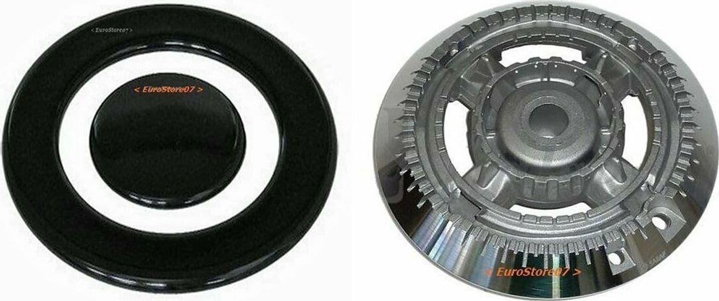 SPARTIFIAMMA + BRUCIATORE ADATTI LOFRA CORONA SMALTATI NERI PER CUCINA GAS in prodotto EuroStore07 - Alatri, commercioVirtuoso.it
