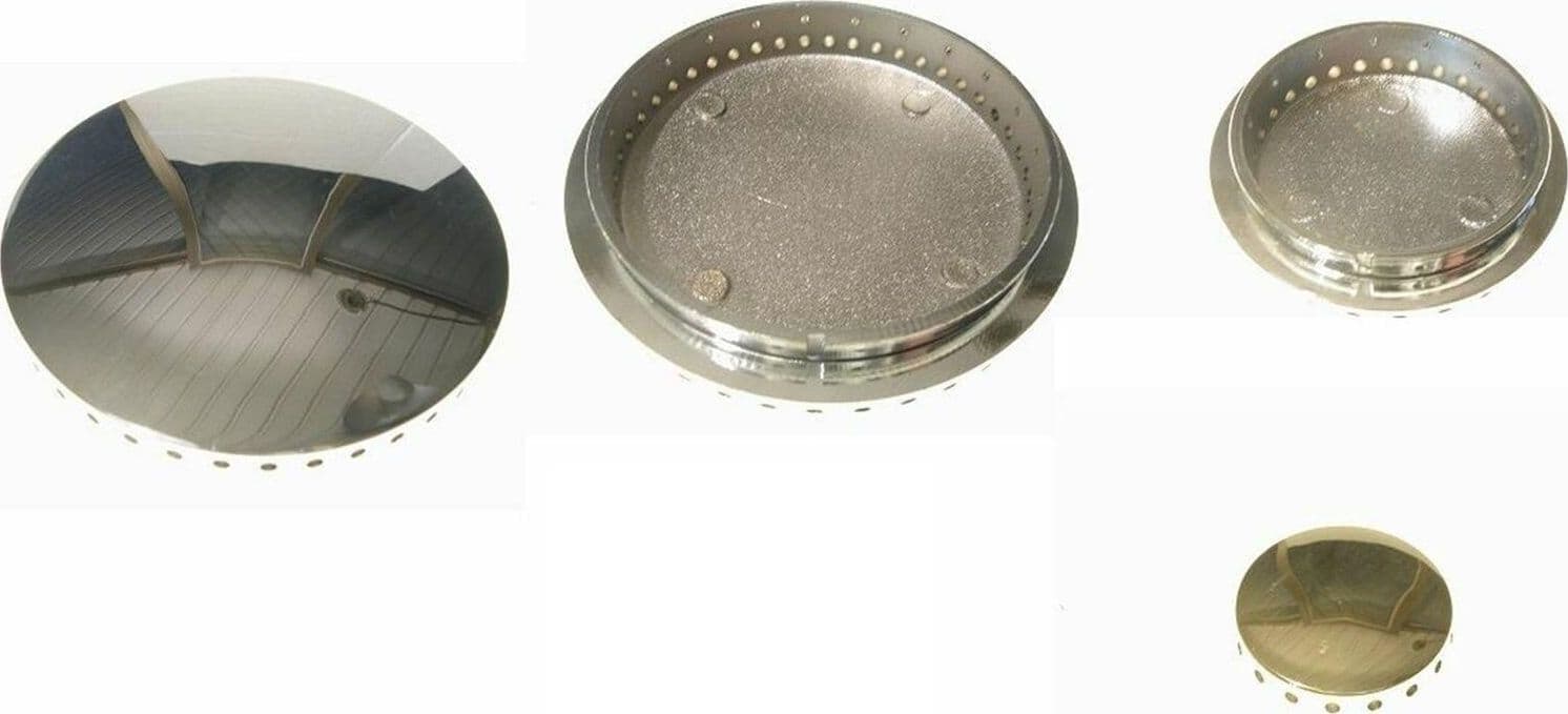 SPARTIFIAMMA PER CUCINA A GAS LOFRA 4 PZ 2 GRANDI CROMATO INOX C 3201 in prodotto EuroStore07 - Alatri, commercioVirtuoso.it