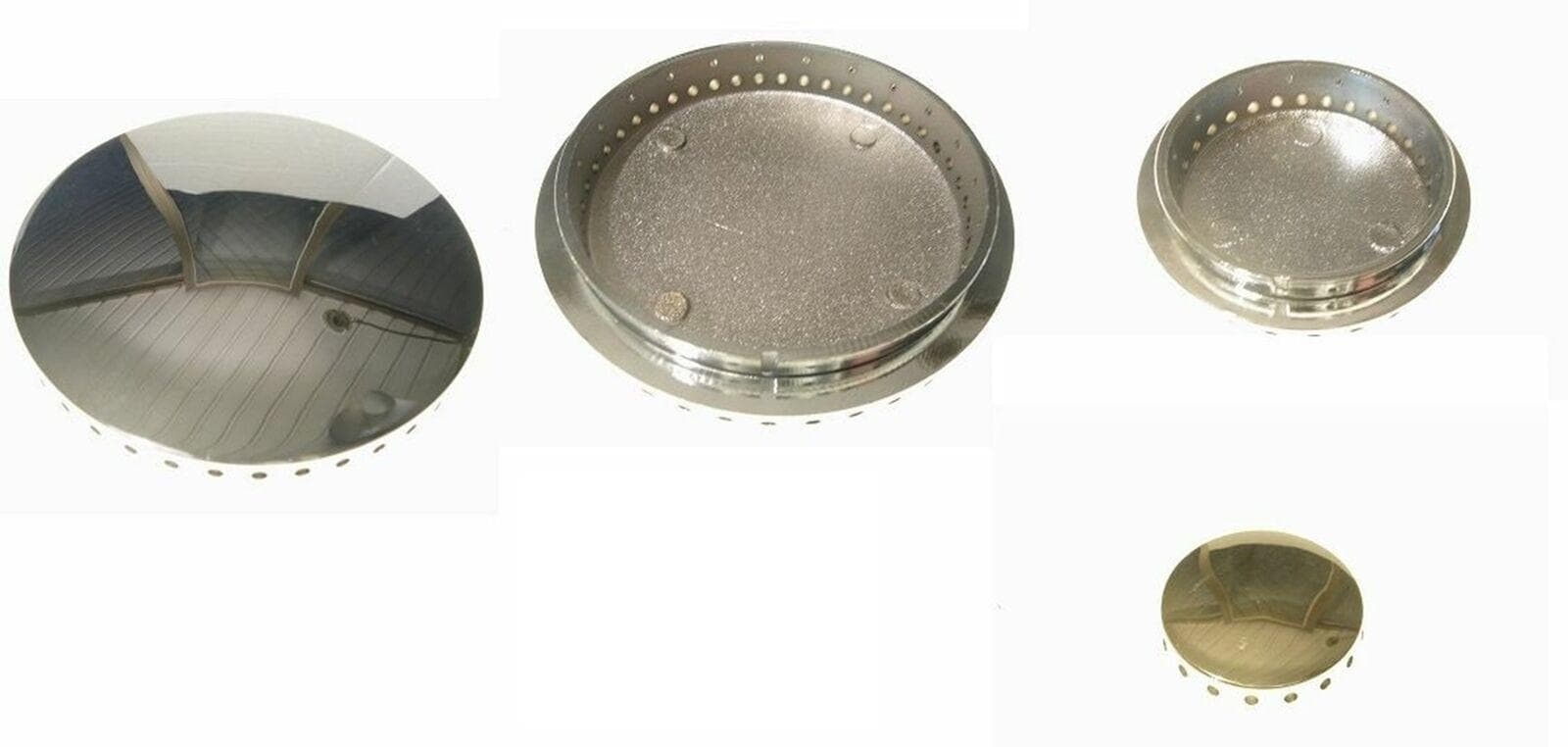 SPARTIFIAMMA PER CUCINA A GAS LOFRA 4 PZ 2 GRANDI CROMATO INOX C 3201 in prodotto EuroStore07 - Alatri, commercioVirtuoso.it