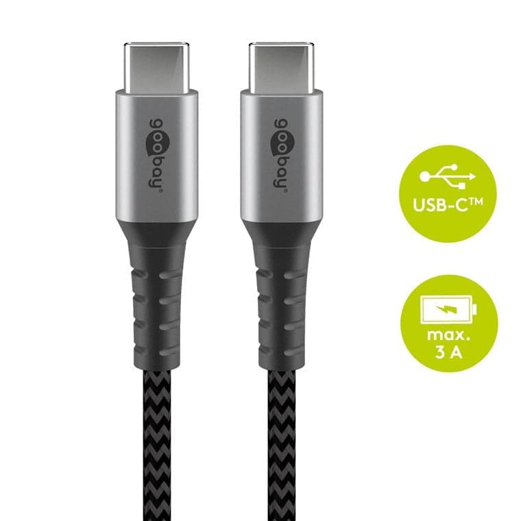 Cavo Tessile USB-C&trade Maschio/USB-C&trade Maschio 2 m Grigio in  Scontolo.net - Potenza, commercioVirtuoso.it