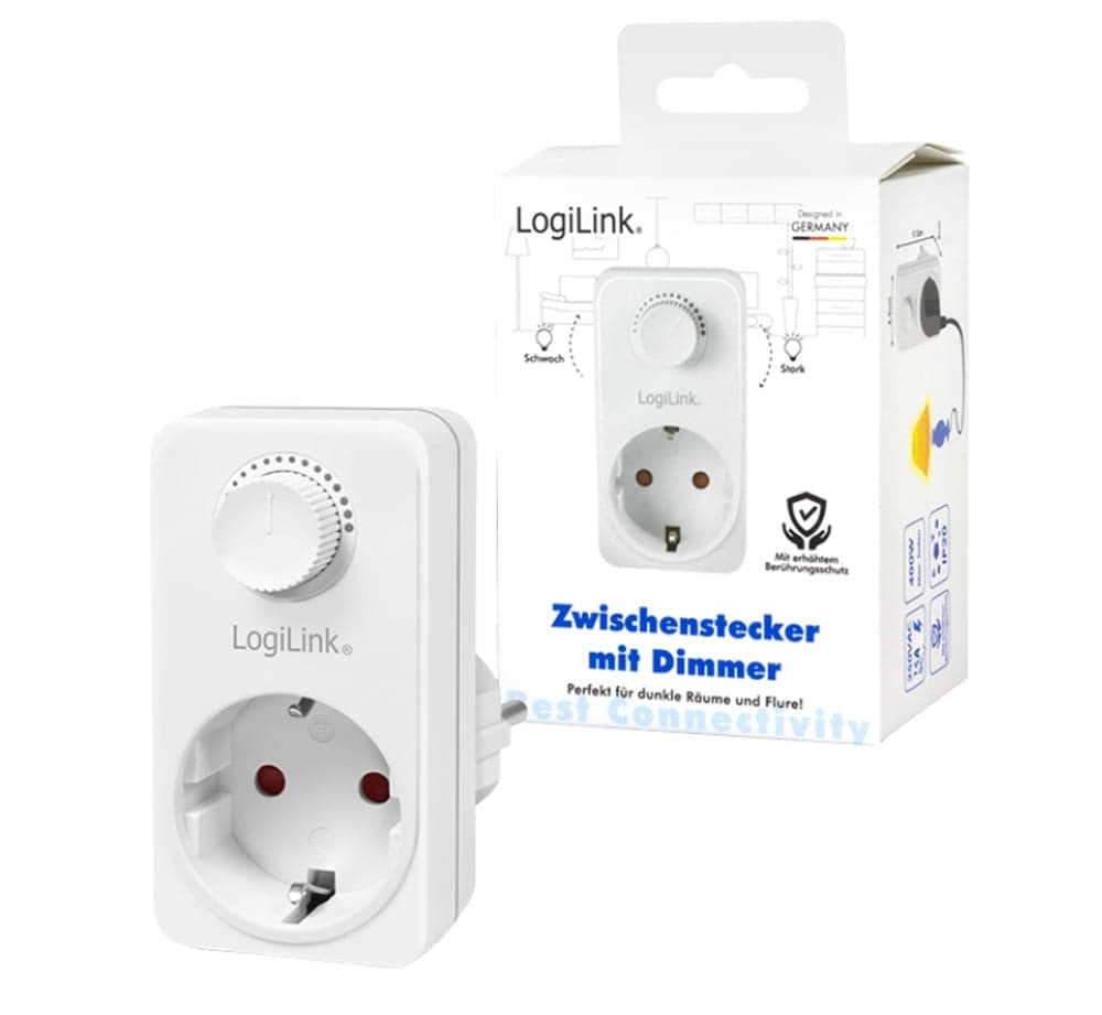 Adattatore Presa con Dimmer 1x CEE 7/3 IP20 in Prolunghe CEE Scontolo.net - Potenza, commercioVirtuoso.it