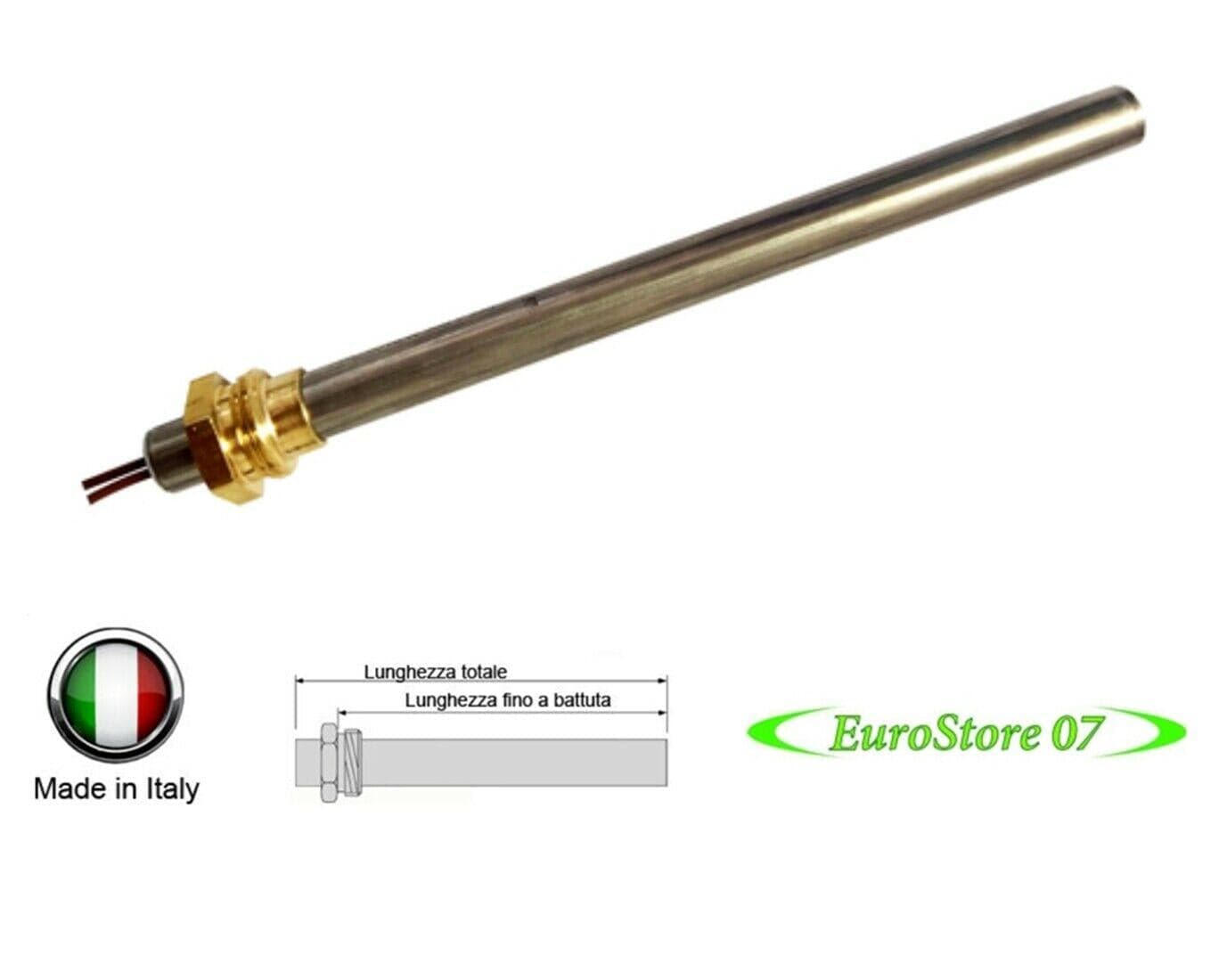 CANDELETTA ACCENSIONE STUFA PELLET RESISTENZA Ø9,9x130/136mm W270 B3/8 SP 26 in prodotto EuroStore07 - Alatri, commercioVirtuoso.it