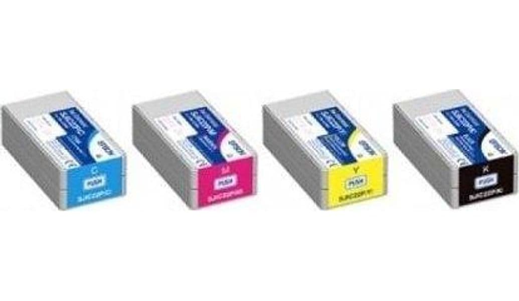 Ink Cartridge Cartucce Compa per EPSON TM-C3500 Black SJIC22PBK
