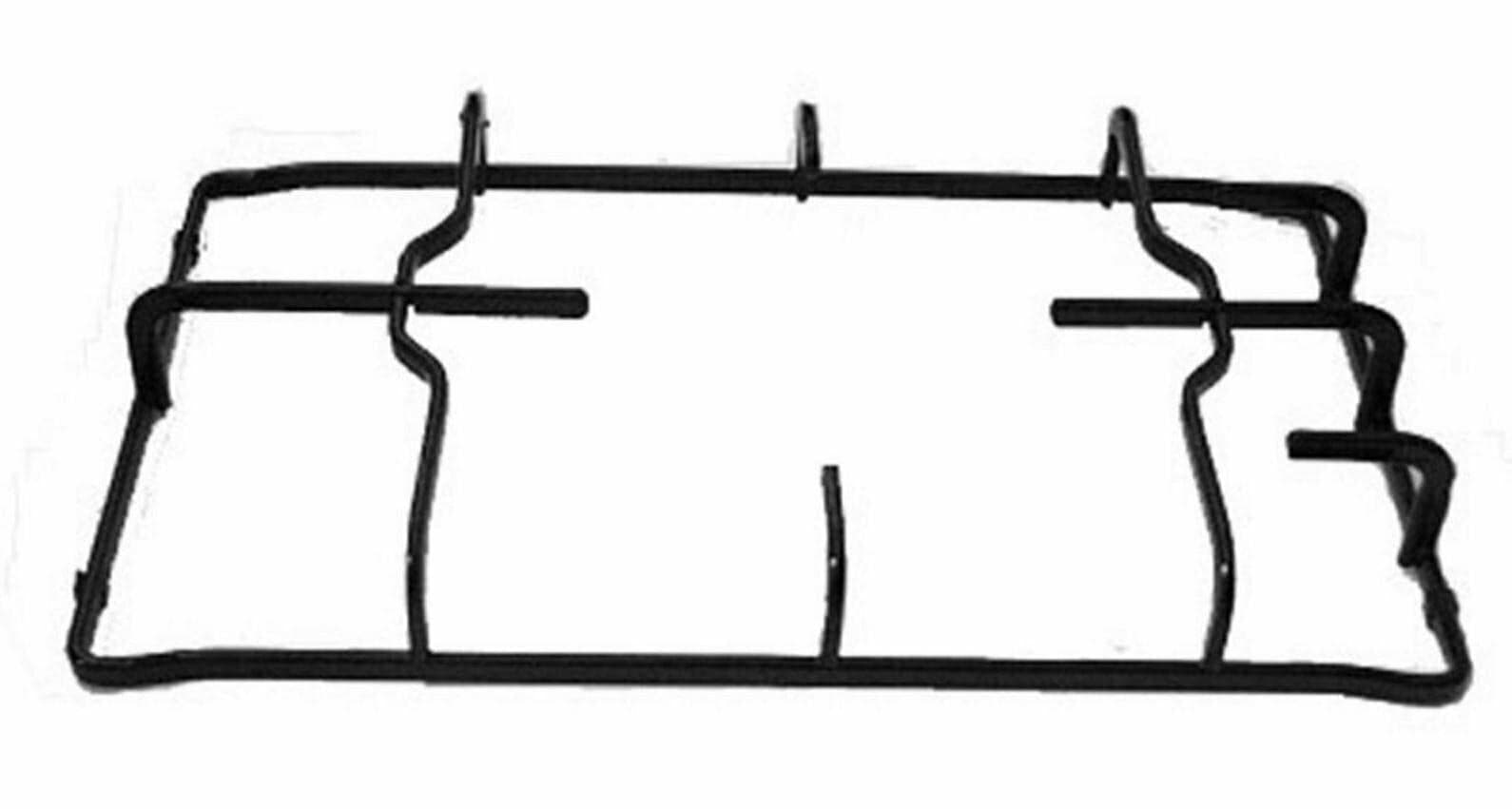 GRIGLIA CENTRALE NERA PER CUCINA GAS ADATTA A FRANKE CM 39 X 23 P 1560 in prodotto EuroStore07 - Alatri, commercioVirtuoso.it