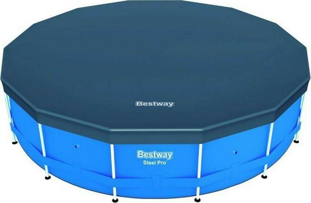 TELO DI COPERTURA PISCINE TONDE ø cm.488 DIAM 427 - BESTWAY 58249 -FERR 341899 in prodotto EuroStore07 - Alatri, commercioVirtuoso.it
