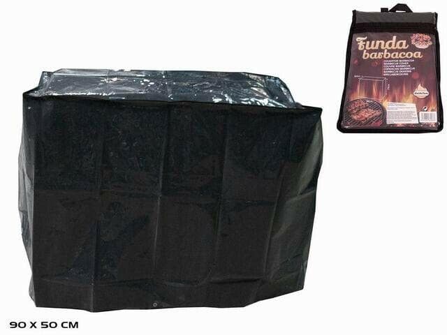 TELO COPRI BARBECUE UNIVERSALE CM L 95 X H 75 X P 50 COLORE NERO PR 00039306 in prodotto EuroStore07 - Alatri, commercioVirtuoso.it