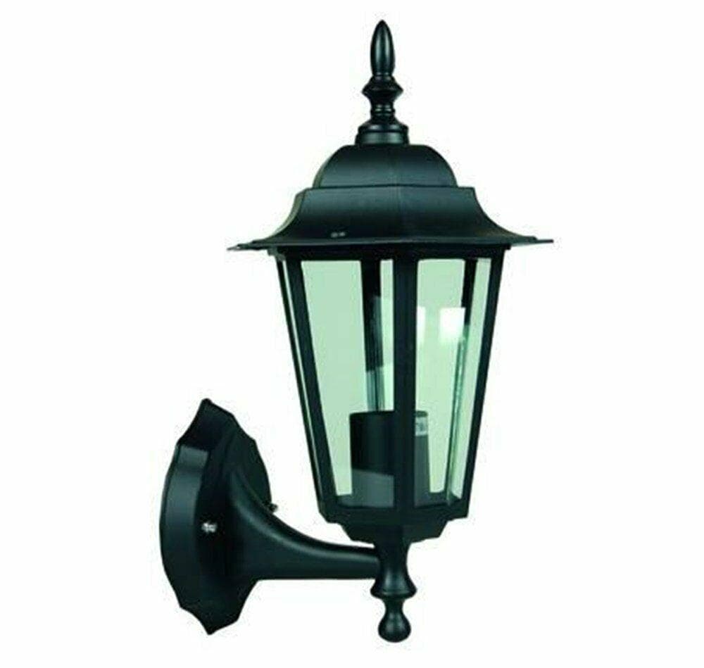 LANTERNA LAMPADA BERLINO IN ALLUMINIO NERA BRACCIO INFERIORE MM 215 FERR 102476 in prodotto EuroStore07 - Alatri, commercioVirtuoso.it