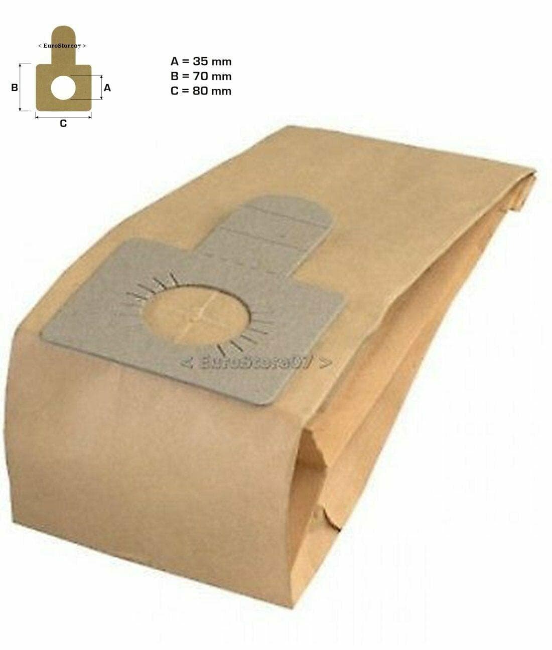 8 SACCHETTI ASPIRAPOLVERE VETRELLA BALLERINA TUTTI I MODELLI DL 1 in prodotto EuroStore07 - Alatri, commercioVirtuoso.it